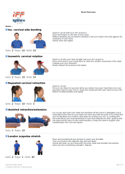 10 Mobilisation & Strengthening Exercises to Treat & Prevent NECK PAIN