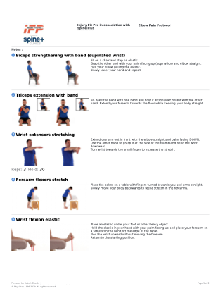 Top 10 Exercises to Treat & Prevent Elbow Pain